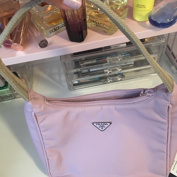 Prada Handbags - Just reduced!!!Pink Prada Tessuto